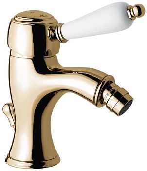 Emmevi Laguna, однорычажный смеситель для биде с донным клапаном, цвет бронза