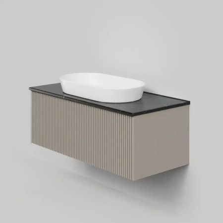 Тумба под раковину подвесная La Fenice Terra FNC-01-TER-C-100, бежевая, артикул FNC-01-TER-C-100