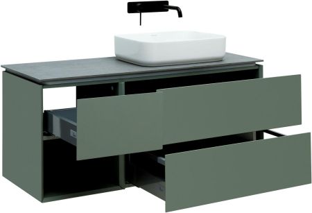 Тумба под раковину Allen Brau Infinity 120 1.21007.CGM R олива матовый, артикул 1.21007.CGM