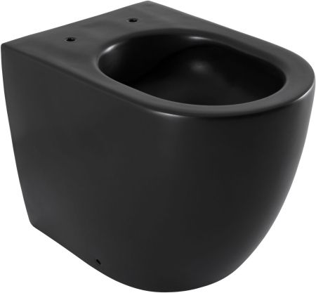 Чаша приставного унитаза Allen Brau Reality 4.32004.31 черный матовый, артикул 4.32004.31