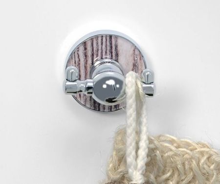 Двойной крючок WasserKRAFT Regen K-6923D двойной Хром, артикул K-6923D