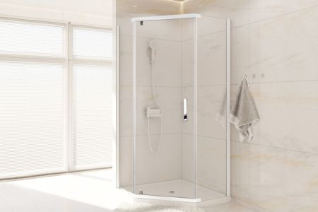 Душевой уголок Royal Bath RB 1190TR-T 90х110х200 (прозрачное), артикул RB1190TR-T