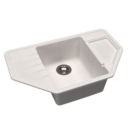 Кухонная мойка Dr. Gans РИО 25.080.C0800.401, белый, артикул 25.080.C0800.401
