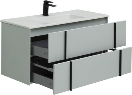 Тумба под раковину Allen Brau Reality 100 1.32007.PWM папирус матовый, артикул 1.32007.PWM