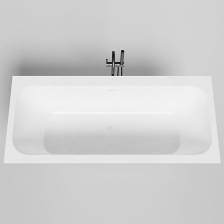 Salini ORLANDA AXIS KIT Встраиваемая ванна на ножках 1800х800х600мм, "Up&Down",белый, сифон, интегрированный слив-перел мат-л: S-Sense,  белый глянцев, артикул 103312G