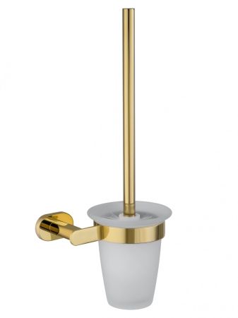 Туалетный ершик в комплекте WONZON & WOGHAND FIRST, Глянцевое золото (WW-8429-LG), артикул WW-8429-LG