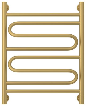 Полотенцесушитель водяной "ЭЛЕГИЯ+" 600х500 (Матовое ЗОЛОТО)