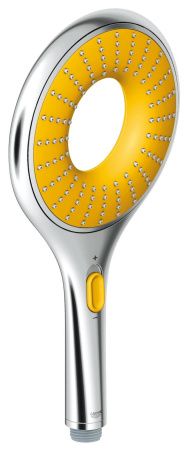 Держатель верхнего душа, Hansgrohe, тип установки-настенный, вынос, мм-389, цвет-хром