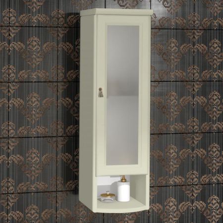 Шкаф подвесной одностворчатый Клио правый Opadiris Слоновая кость, артикул 