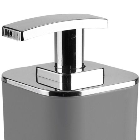 Gedy Seventy, настольный дозатор с пластиковой помпой, цвет серый (без упаковки), артикул 6382(08)