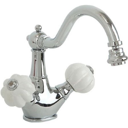 Смеситель для биде Migliore Olivia ML.OLV-5844 Белый Хром Смеситель для биде Migliore Olivia ML.OLV-5844 Белый Хром