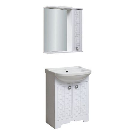 Тумба под раковину Runo Авила 60 4620750023683 Белая