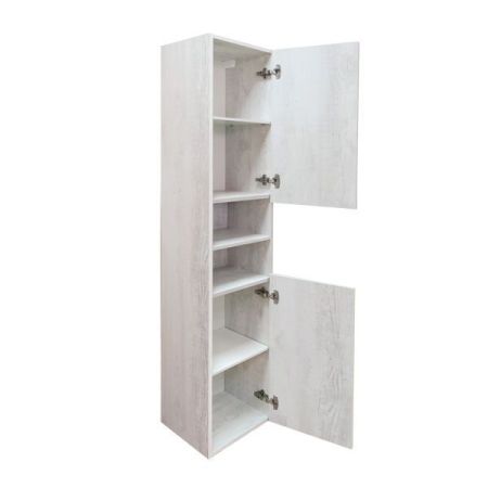 Шкаф пенал Comforty Верона 35 4137140 подвесной Дуб белый, артикул 4137140