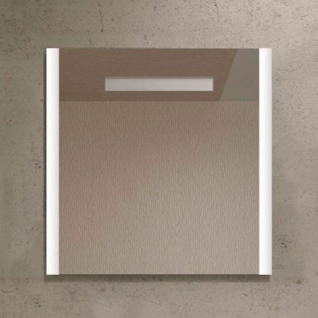 Зеркало SanVit Санвит 90 zsanv090 в цвете Ral с подсветкой Белый глянец