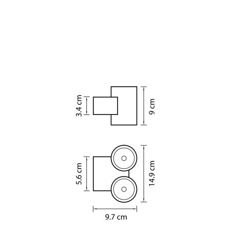 Светильник светодиодный уличный настенный Paro Lightstar 352694, артикул 352694