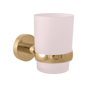 Стакан для ванной комнаты Rav Slezak COLORADO COA0201Z, золото