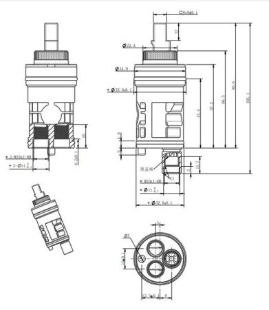 Картридж BELZ 35 мм (BF12), артикул BF12