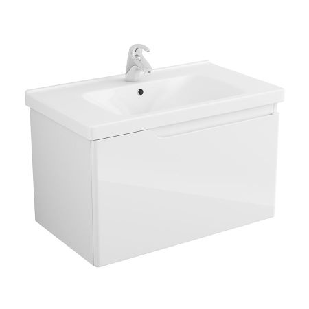 Тумба Hella 80, белый лак, артикул OW24.02.00