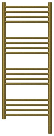 Полотенцесушитель электрический "БОГЕМА 3.0" прямая 1000х400 / МЭМ правый (Состаренная бронза), артикул 05-5805-1040