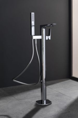 Смеситель для ванны Allen Brau Infinity 5.21009-00 (с внутренней частью) хром, артикул 5.21009-00