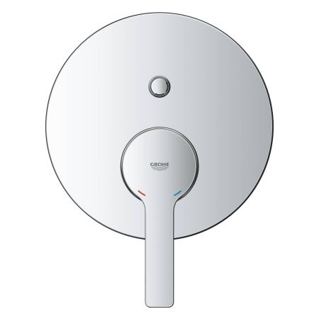 Смеситель однорычажный для ванны GROHE Lineare New, круглая розетка, хром (24064001), артикул 24064001