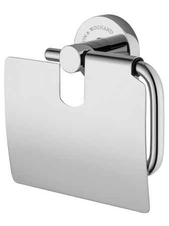 Держатель для туалетной бумаги с крышкой WONZON & WOGHAND EASY, Хром (WW-8126), артикул WW-8126