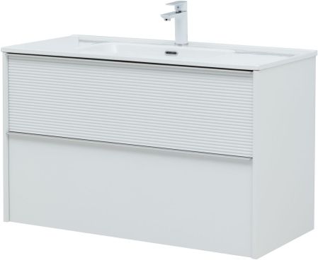 Тумба под раковину Aquanet Вита 100 белый матовый, артикул 00330474