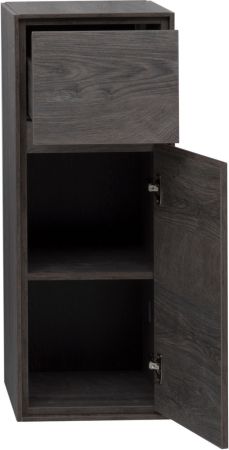 Шкаф-пенал Aquanet Милан 35 дуб рошелье (малый)