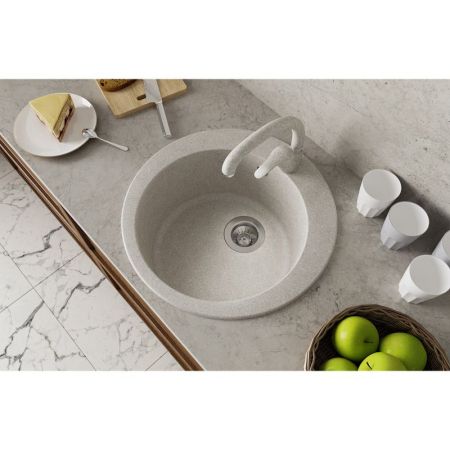 Кухонная мойка Dr. Gans ГАЛА 25.010.B0510.408, серый, артикул 25.010.B0510.408