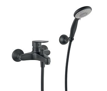 Смеситель для ванны Fiore KEVON BLACK MATT 81NN1509, черный