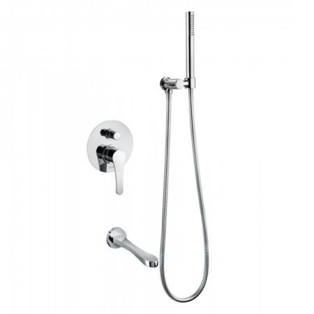 Bongio O'Clock Green Смеситель для ванны, цвет хром, артикул 14530CR0D