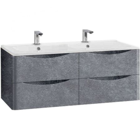 Тумба под раковину Vincea Roberta VMC-1R120MS подвесная Stone, артикул VMC-1R120MS