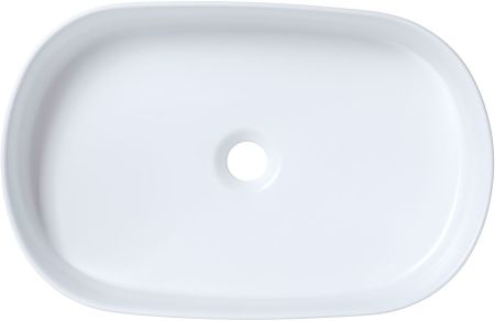 Раковина накладная Allen Brau Fantasy 55 4.11022.21 белый матовый, артикул 4.11022.21