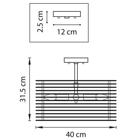 Люстра потолочная Zeta Lightstar 728043, артикул 728043