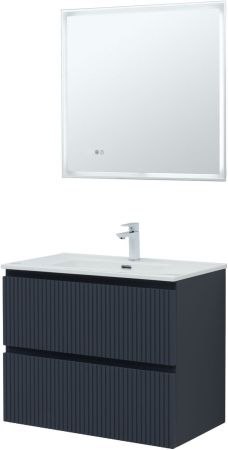 Тумба под раковину Aquanet Джейн (Flat) 80 маренго, артикул 00335429