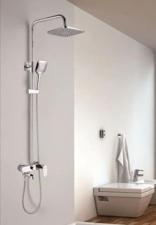 Душевая система Shevanik S8636, хром, артикул S8636