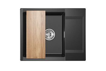 Кухонная мойка Granula 6202, ШВАРЦ