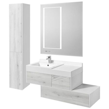 Зеркало АКВАТОН САКУРА 1A235102SKW80 (110*99,4) (подсветка), шт, артикул 1A235102SKW80