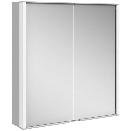 Зеркальный шкаф Keuco Royal Match 65 12801 171301 с подсветкой Серебрянный, артикул 12801171301