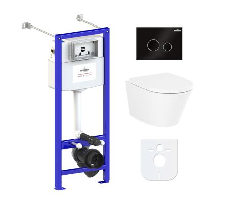 Комплект 6 в 1 Lavinia Boho Biore Rimless 77050192, премиум со стеклянной клавишей, артикул 77050192