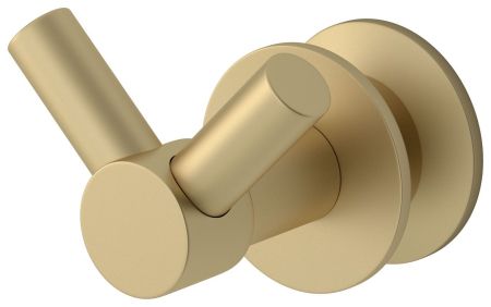 Крючок, Сунержа, ВИКТОРИЯ, двойной, ширина, мм-50, глубина, мм-50, высота, мм-50, тип установки-между перемычками полотенцесушителя, для водяных и электрических моделей, материал-нержавеющая сталь, крепления в комплекте, цвет-шампань матовый, артикул 022-2010-0002