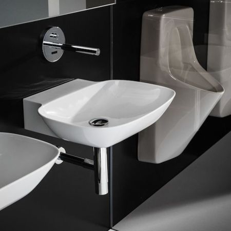 Laufen INO Раковина 560х450х120мм без отв. под смеситель, цвет: белый, артикул 8.1030.2.000.109.1