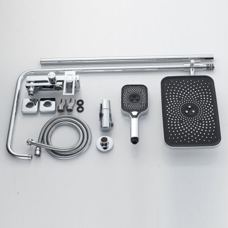Душевая система Raffine F3696, хром