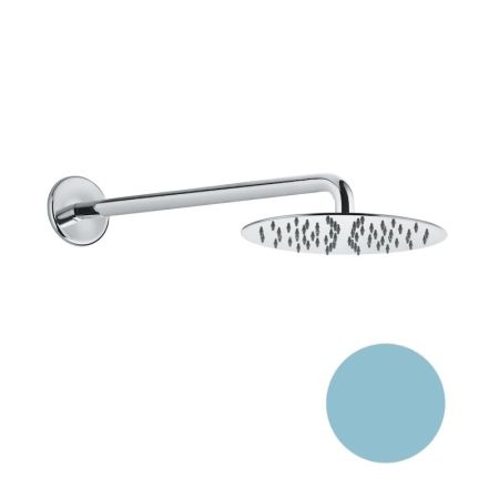 Верхний душ ультратонкий с кронштейном Fiore 30TU8630, бирюзовый, артикул 30TU8630