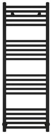 Полотенцесушитель водяной МОДУС 1200х400 (Матовый Чёрный), артикул 31-0250-1240