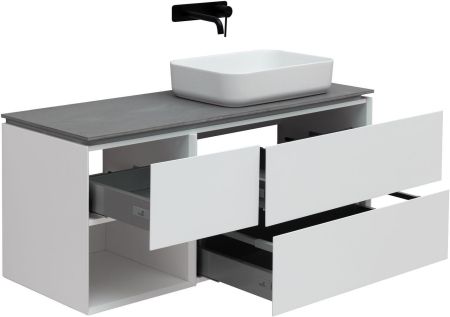 Тумба под раковину Allen Brau Infinity 120 1.21007.WM R белый матовый, артикул 1.21007.WM