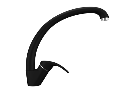 Смеситель для кухни ULGRAN Quartz уголь (UQ-007-07), артикул UQ-007-07