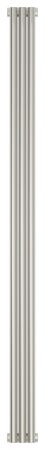 Отопительный радиатор ЭСТЕТ-1 н/ж 1800х135 / 3 сек (САТИН), артикул 071-0301-1803