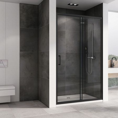 Душевая дверь ABBER Schwarzer Diamant AG30170B