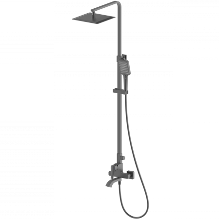 Душевая система WONZON & WOGHAND FLEX, Темный графит (WW-88047072-BGM), артикул WW-88047072-BGM